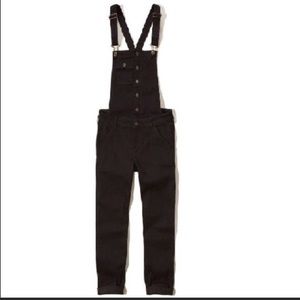 Black overalls NWT